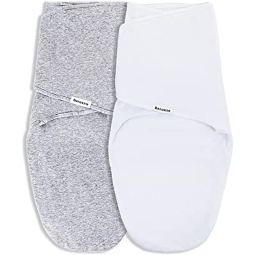 Baby Swaddle Blankets,Soft and Cozy Organic Cotton Black Swaddle Wrap Receiving Blankets for Baby Girl Boy, 0-3 Months