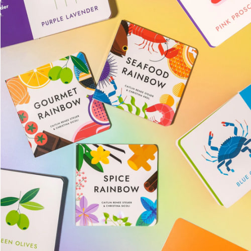 Fancy Flavors | Gourmet, Spice & Seafood Rainbow Books – Chunky Deli