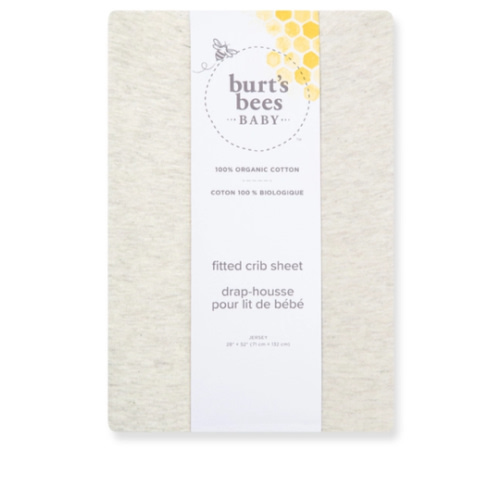 Fitted crib sheet- Oatmeal