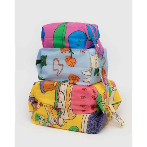 Baggu 3D Zip Set - Color: Still Life