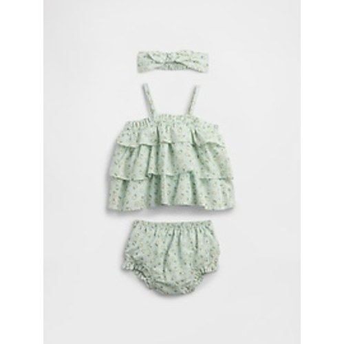 Baby Print Three-Piece Outfit Set | Gap Factory