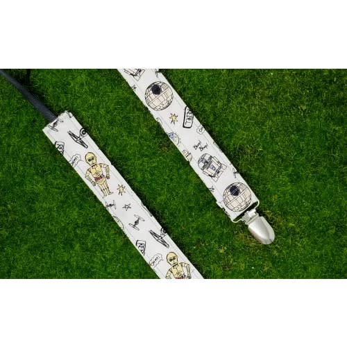 Star Wars  Pacifier Clip /  Universal Fabric Binky Holder