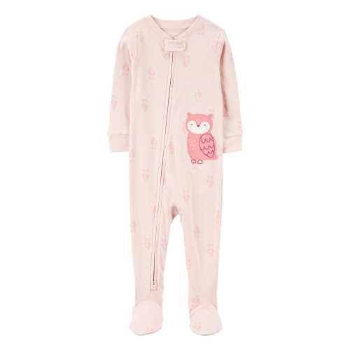 Baby 1-Piece Owl Print 100% Snug Fit Cotton Footie Pajamas - Carter's | Carter's