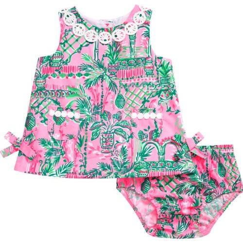Baby Shift Dress & Bloomers, 3-6M, Mandevilla Baby Always Worth