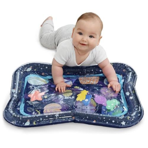 The Peanutshell Space Water Play Mat - Blue