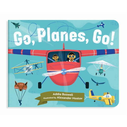 Things That Go Go, Planes, Go! a Plane Book for Toddlers 1-3: Stocking Stuffers for Toddler Boys & Girls, (Board Book)