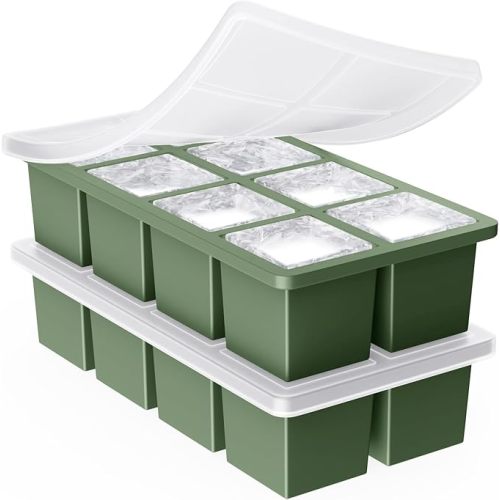 Large Ice Cube Trays for Homemade Purees