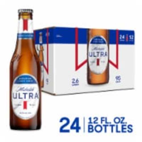 Michelob Ultra Superior American Light Lager Beer, 24 bottle / 12 fl. oz