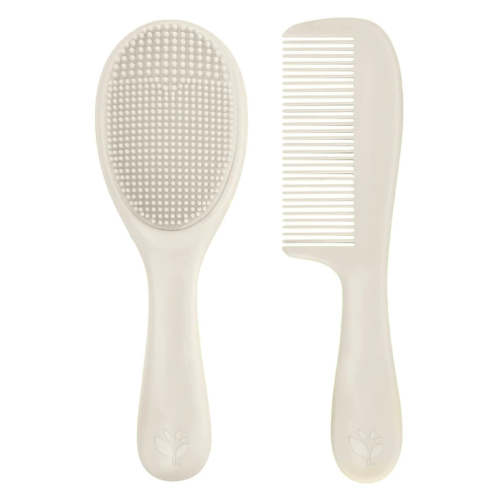 Green Sprouts Sprout Ware Cradle Cap Brush & Comb-Light Spice