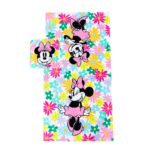 Minnie Kids Cotton 2 Piece Towel and Washcloth Set