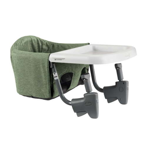 Chicco FastLock® Go Hook-On Table Chair with Carry Bag for Babies and Toddlers - Moss (Green), New