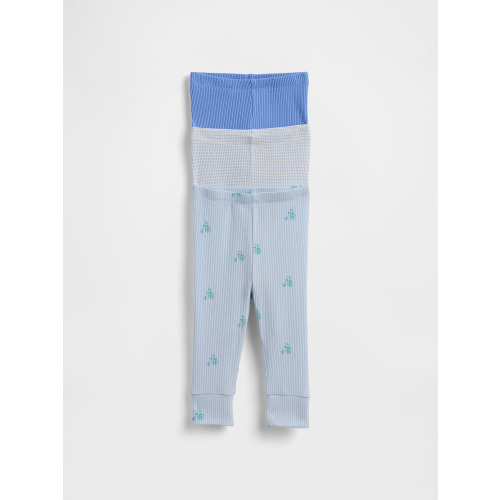 Baby First Favorites TinyRib Pull-On Pants (3-Pack)