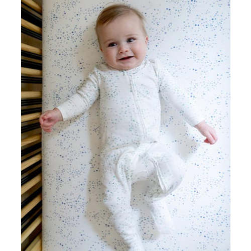 Newborn & Baby Crossbody Onesie In Seafoam | Oso & Me