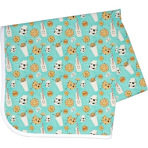 BapronBaby Desert Cactus Splash Mat - Waterproof Catch-All for Under High Chairs, Floors, Tables, Playtime or Arts & Crafts - Machine Washable - 45" x 45”