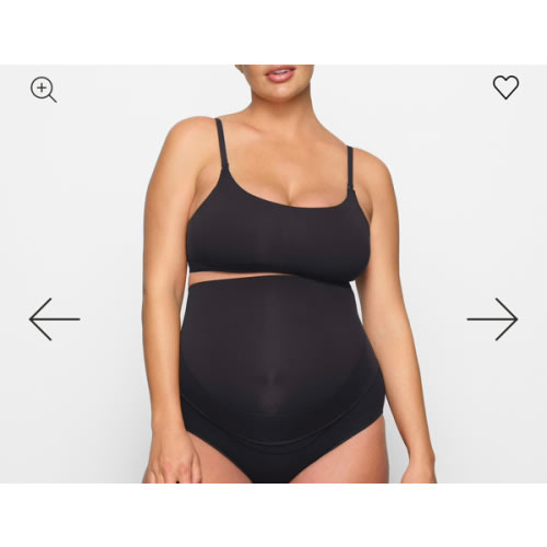 FITS EVERYBODY MATERNITY PUMPING SCOOP BRALETTE | ONYX | SKIMS