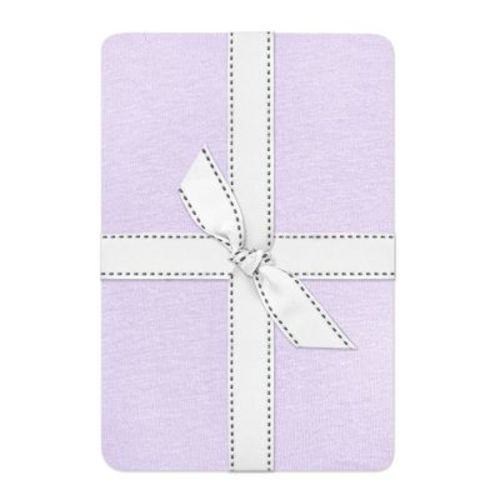 Butterblu FRANKIE 100% Organic Cotton Fitted Crib Sheet Lavender One Size