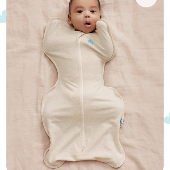 Swaddle Up™ 1.0 TOG Cotton Oatmeal