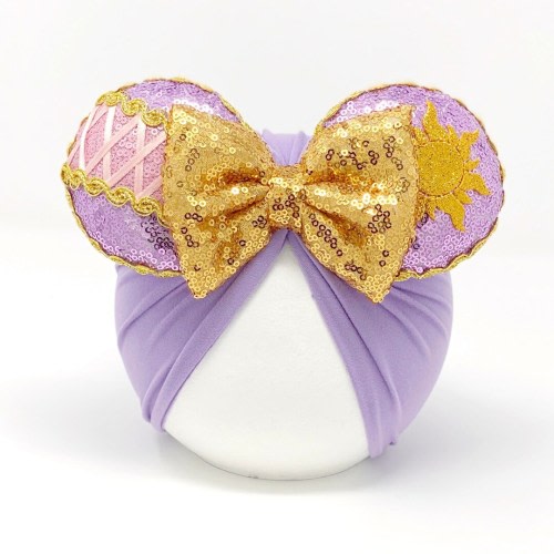 Rapunzel || Minnie Ears Headwrap || Minnie Ears Turban || Minnie Mouse Headband