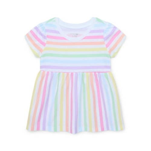 Garanimals Baby Girls Print Jersey Dress, Sizes 0-24 Months