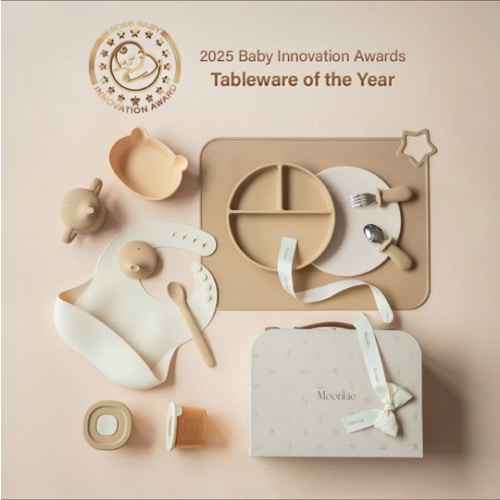 First Bites Gift Set (Croissant/Ivory)