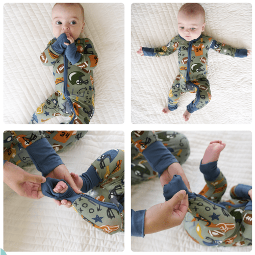 Touchdown Time Zippy - Little Sleepies