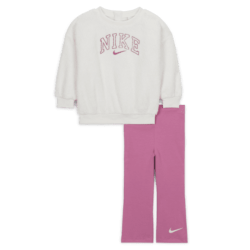 Nike Swoosh Spirit Baby (12-24M) Crew and Leggings Set