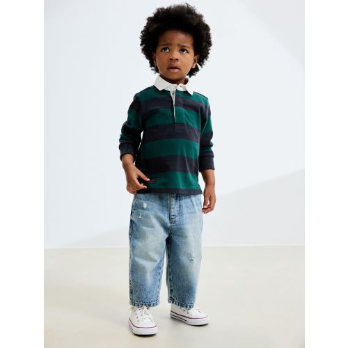 Light Blue Wide Fit Jeans (6-9 months)