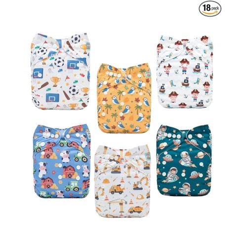Baby Cloth Diapers 6 Pack