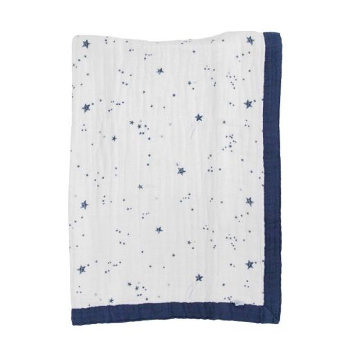 Little Unicorn Cotton Muslin Baby Receiving Quilt