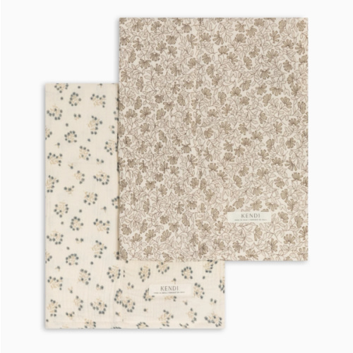 2-Pack Muslin Burp Cloths