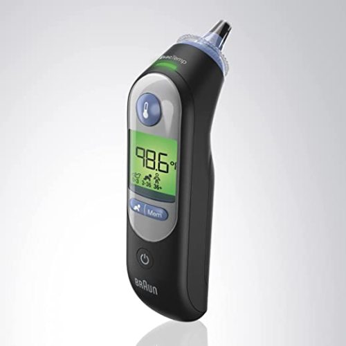 Amazon.com: Braun ThermoScan 7 – Digital Ear Thermometer for Kids, Babies, Toddlers and Adults – Fast, Gentle, and Accurate Results in 2 Seconds - Black, IRT6520 : Health & Household