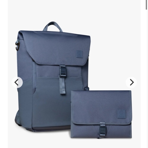 Everyday Diaper Backpack & Changing Wallet Bundle / Dusky Blue