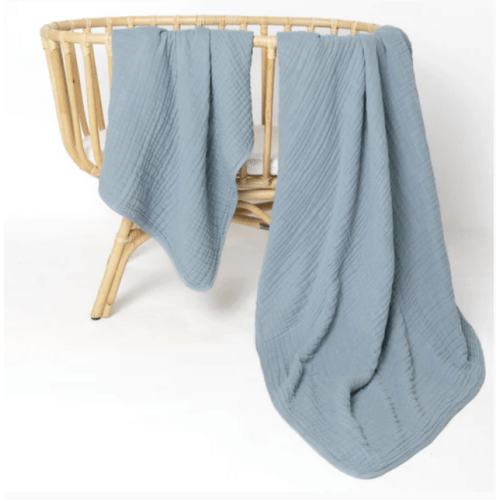 Cloud Muslin™ Quilt - Steel