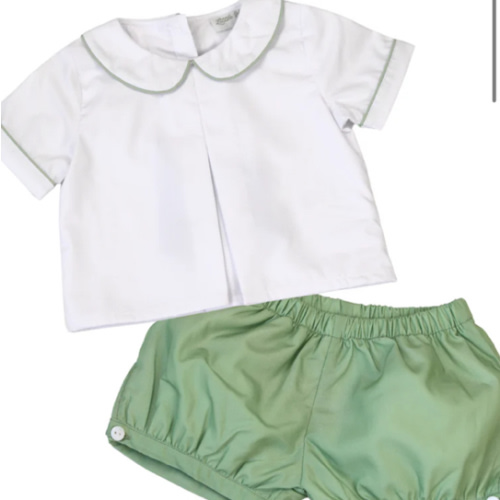 Peter Pan Collar Boys Set