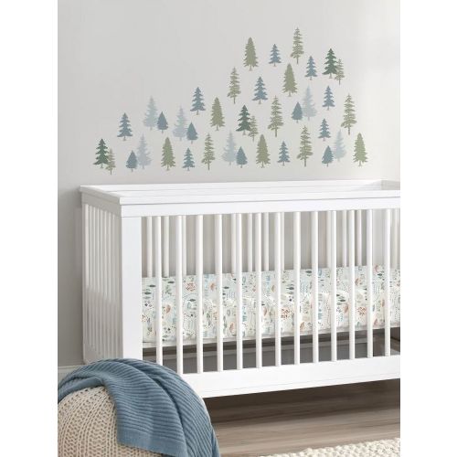 Modern Moments by Gerber Peel and Stick Infant Wall Decals Set, Trees