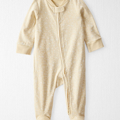 Yellow Floral Baby Organic Cotton Floral Sleeper | Carter’s Oshkosh Canada