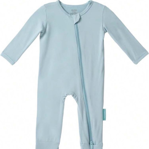 Long Sleeve Romper Jumpsuit, Premium Soft Rayon Boy Girl 2-Way Zipper Coverall Sleeper