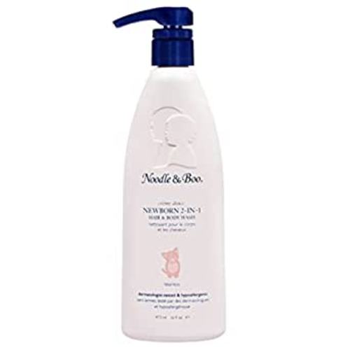 Amazon.com: Noodle & Boo 2-in-1 Newborn Hair & Baby Body Wash for Baby, Tear Free and Hypoallergenic, 16 Fl Oz : Baby