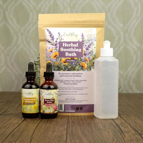 Postpartum Mama Bundle - Herbal support for mothers after baby is born | Natural Wellness | Earthley | Earthley Wellness