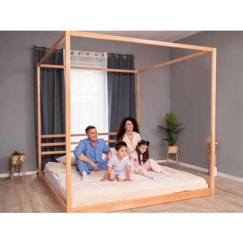 Square Floor Frame Bed (Model 8)
