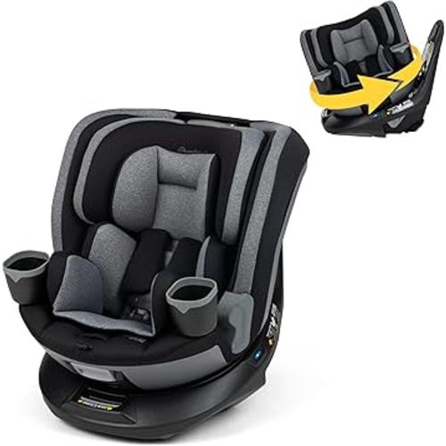 Safety 1st Turn and Go 360 DLX Rotating All-in-One Convertible Car Seat, Stonington
