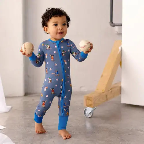 Otter the Ballpark - Best Baby Bamboo Footies – Free Birdees