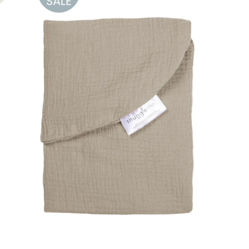 Lounger Curve Muslin Cover | Birch