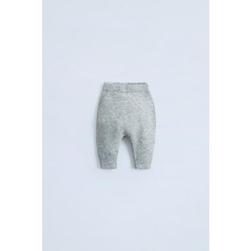 KNIT HAMMER PANTS - Gray marl | ZARA United States