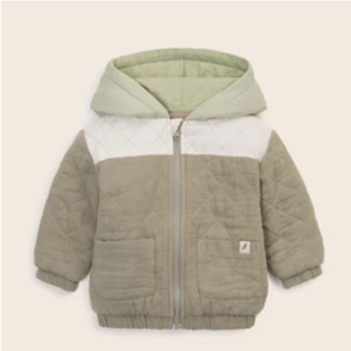 Organic Cotton Quilted Jacket - overland trek | easy-peasy Soft, Sustainably Made Childrenswear
