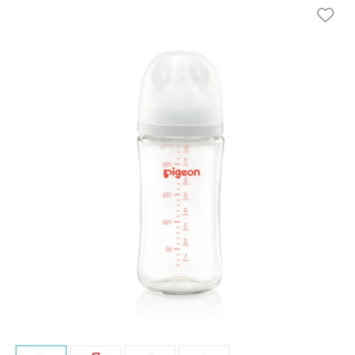 Pigeon SofTouch III Bottle Glass 240ML | Mid Season Sale | Baby Bunting AU