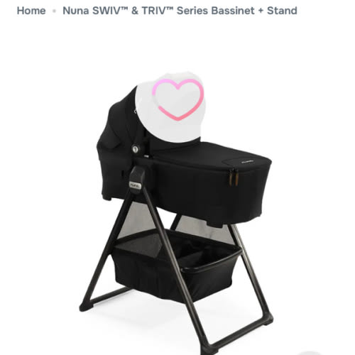 Nuna SWIV™ & TRIV™ Series Bassinet + Stand