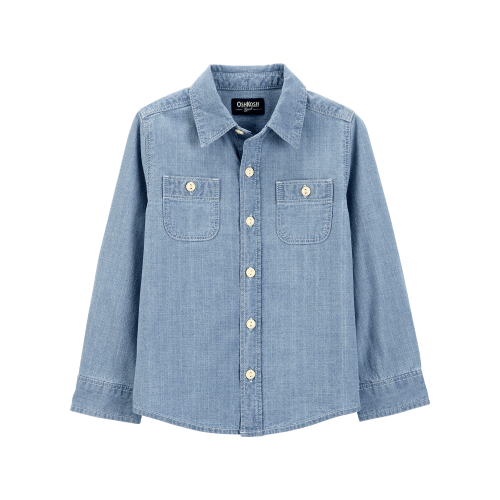 Baby Chambray Button-Front Shirt - OshKosh | Carter's