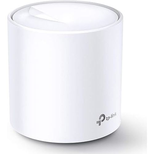 TP-Link Deco WiFi 6 Mesh WiFi System(Deco X20) - Covers up to 2200 Sq.Ft, Replaces Wireless Internet Routers and Extenders, 1-Pack, White