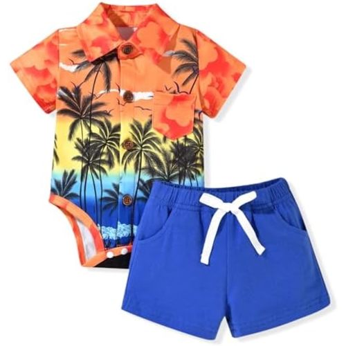 Baby Boy Hawaiian Outfit